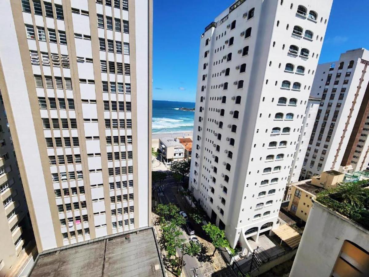 Apartamento 4 Quartos, 3 Banheiros, Vista Para O Mar Pitangueiras, Sacada, 1 Vaga De Garagem, Apenas 50 Metros Do Mar Guarujá Exteriör bild