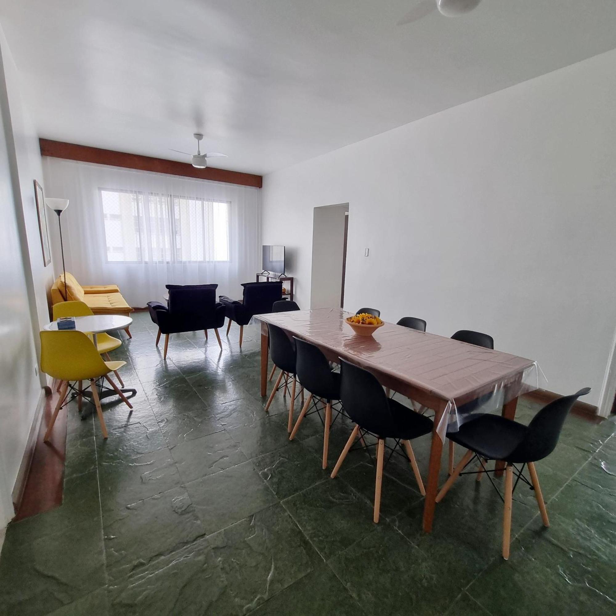 Apartamento 4 Quartos, 3 Banheiros, Vista Para O Mar Pitangueiras, Sacada, 1 Vaga De Garagem, Apenas 50 Metros Do Mar Guarujá Exteriör bild